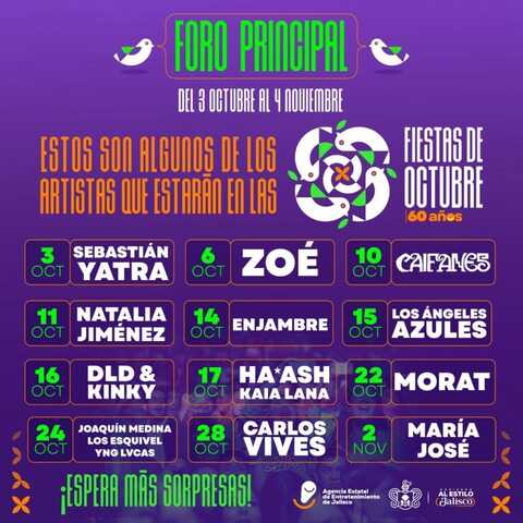 FORO DE LAS FIESTAS DE OCTUBRE